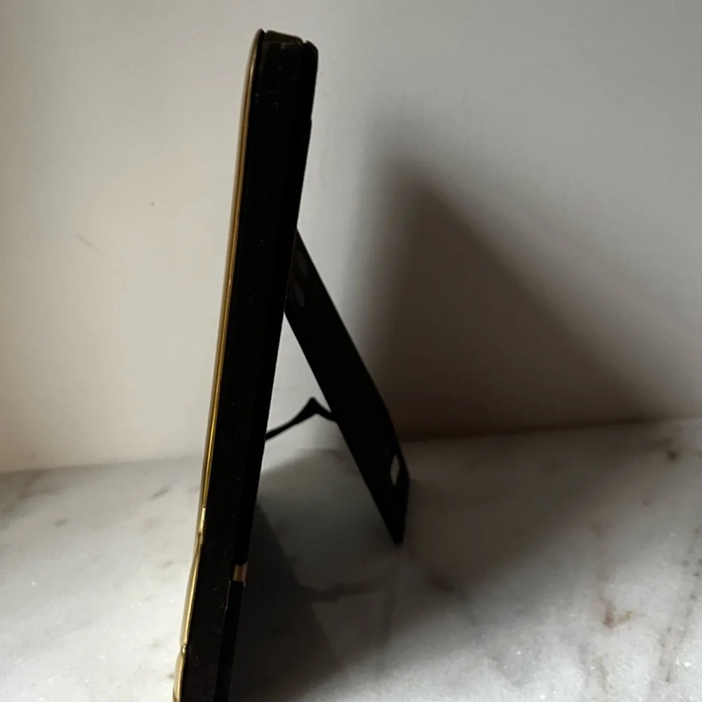 Solid Brass Photo Frame 6.5”x8.5” Vintage for 5”x7” photo..
